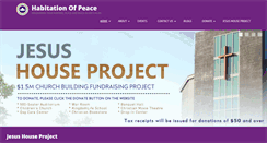 Desktop Screenshot of habitationofpeace.ca